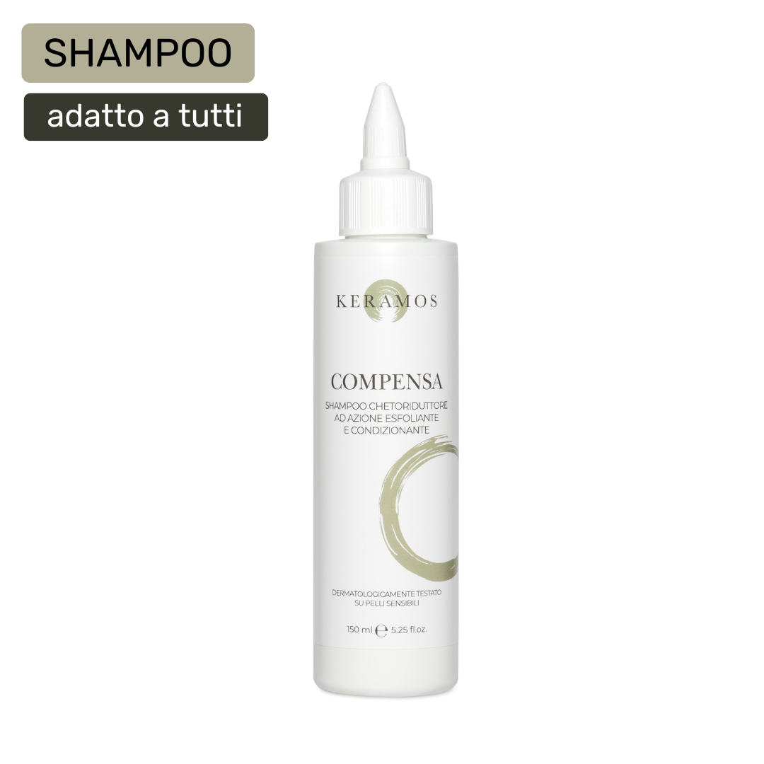 Compensa: Shampoo Chetoriduttore ad azione esfoliante e condizionante 150 ml
