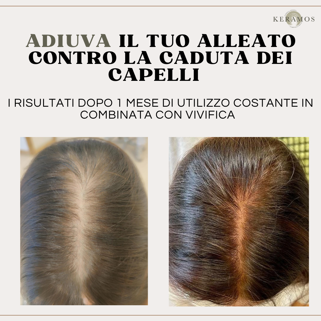 Adiuva: Lozione coadiuvante nella prevenzione dell'indebolimento dei capelli 100ml