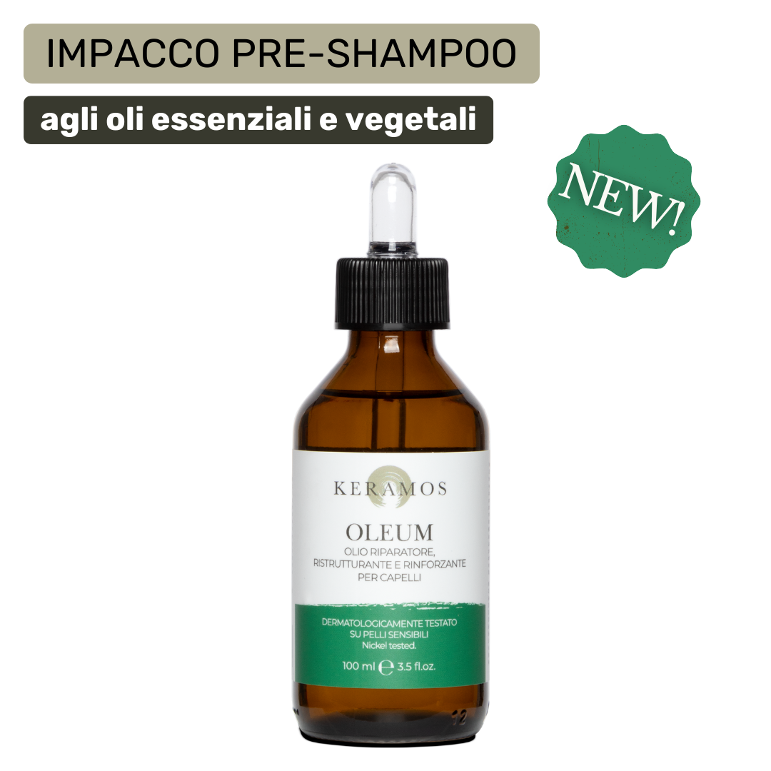 OLEUM Olio riparatore, ristrutturante e rinforzante per capelli 100ml