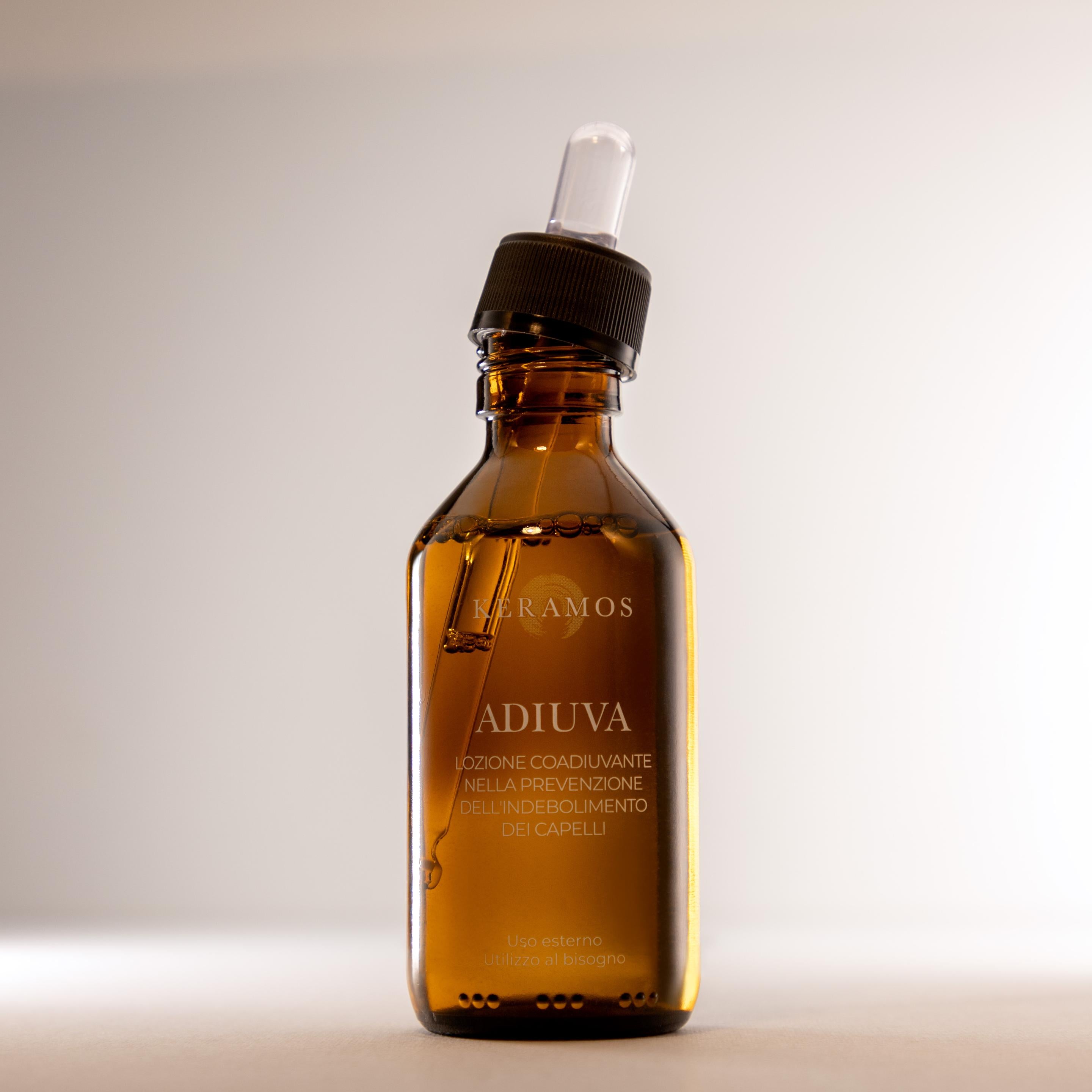 Adiuva: Lozione coadiuvante nella prevenzione dell'indebolimento dei capelli 100ml
