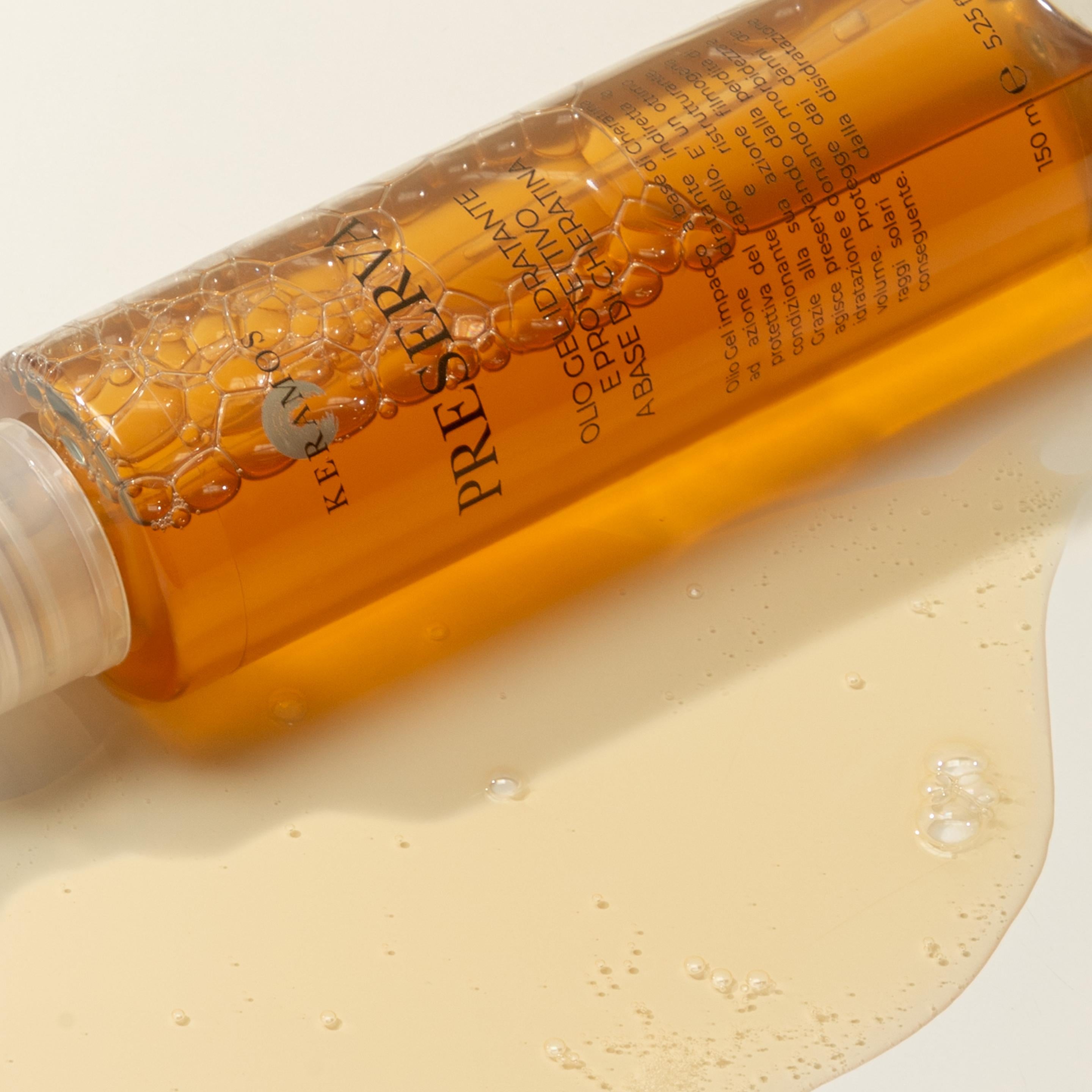 Preserva: olio Gel idratante e protettivo a base di Cheratina 150ml