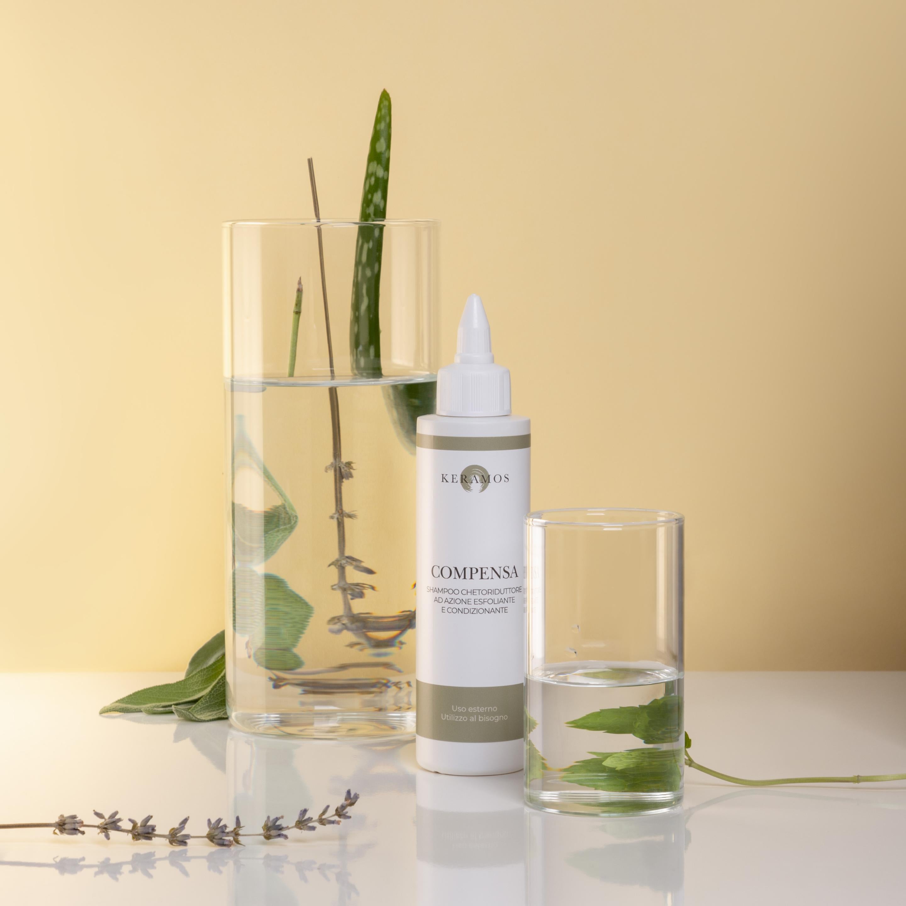 Compensa: Shampoo Chetoriduttore ad azione esfoliante e condizionante 150 ml