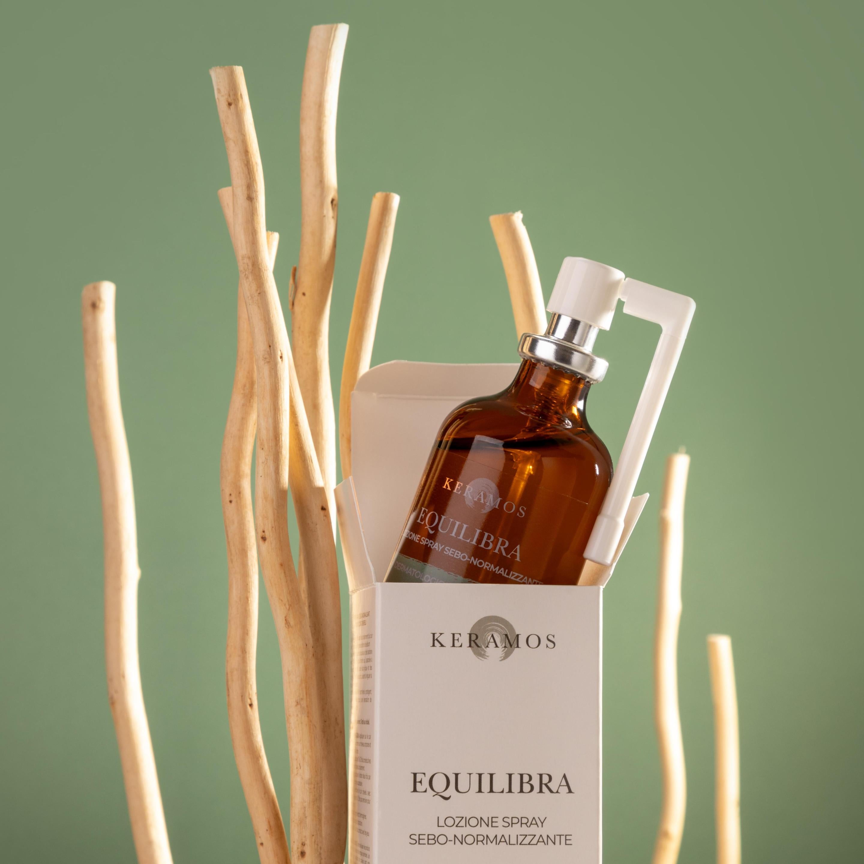 EQUILIBRA Lozione spray sebo-normalizzante per cuoio capelluto