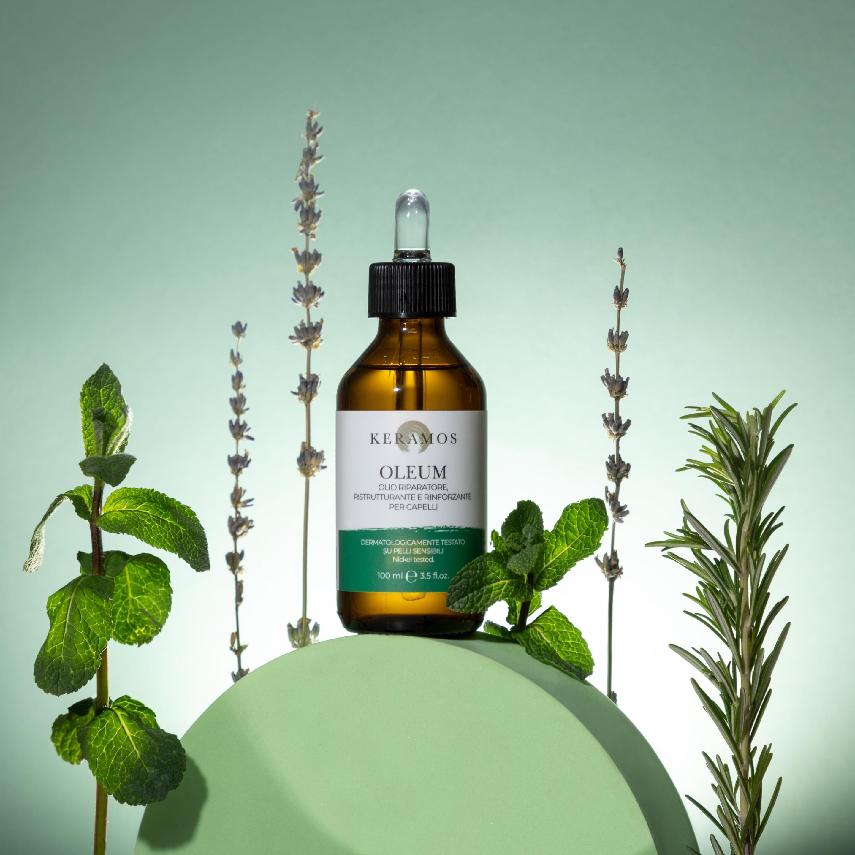 OLEUM Olio riparatore, ristrutturante e rinforzante per capelli 100ml