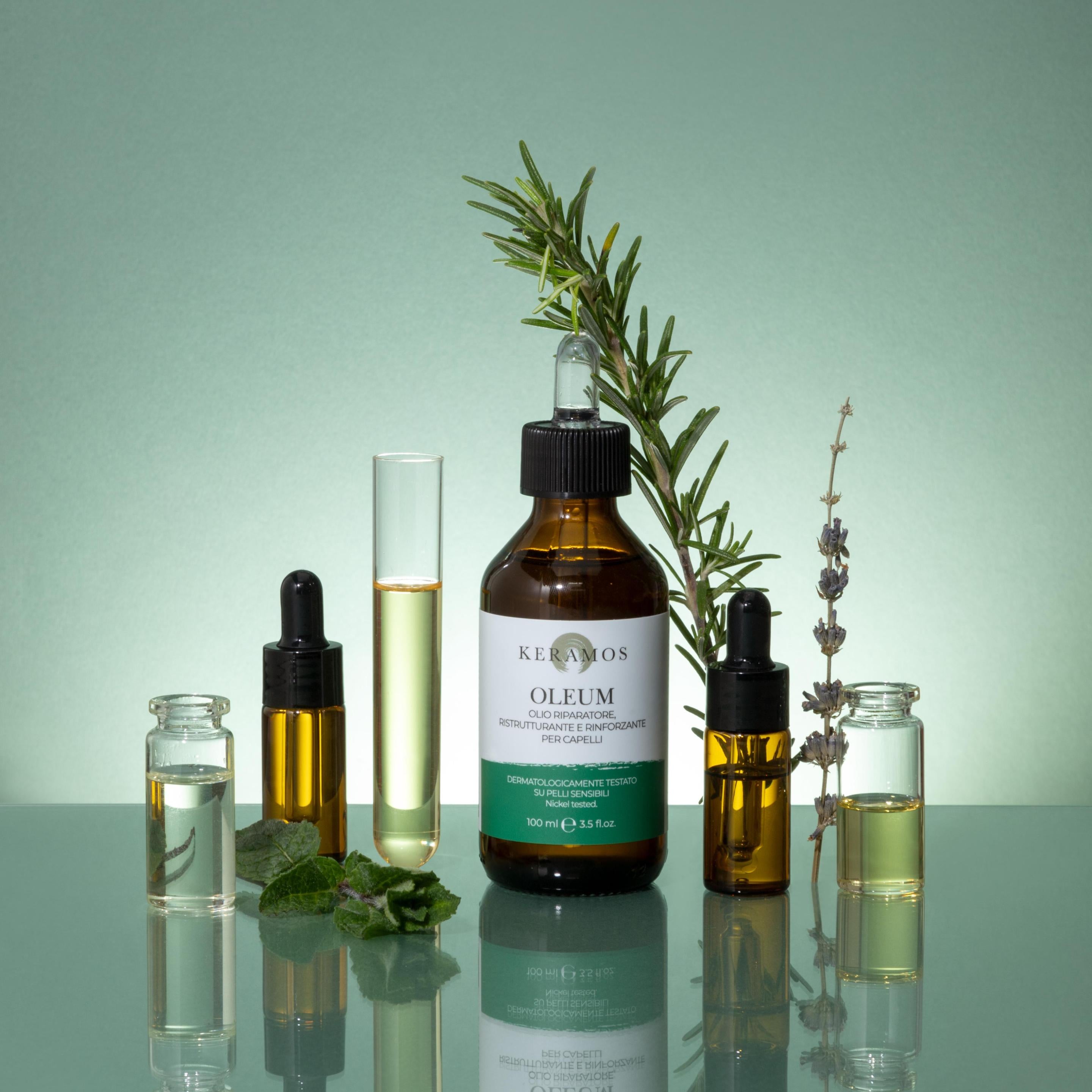 OLEUM Olio riparatore, ristrutturante e rinforzante per capelli 100ml